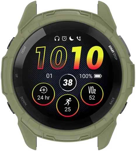 Garmin Forerunner 265 Hoesje - TPU Bumper Case - Groen afbeelding 6