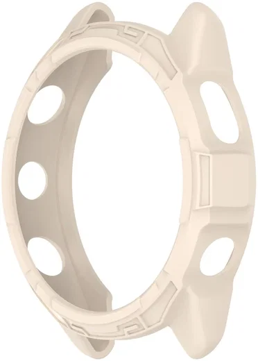 Garmin Forerunner 265 Hoesje - TPU Bumper Case - Beige afbeelding 2