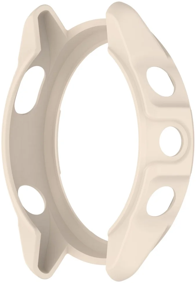 Garmin Forerunner 265 Hoesje - TPU Bumper Case - Beige afbeelding 3