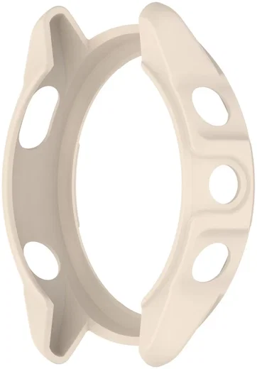 Garmin Forerunner 265 Hoesje - TPU Bumper Case - Beige afbeelding 3