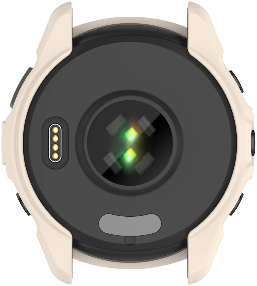 Garmin Forerunner 265 Hoesje - TPU Bumper Case - Beige afbeelding 7