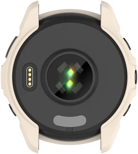 Garmin Forerunner 265 Hoesje - TPU Bumper Case - Beige afbeelding 7