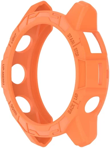 Garmin Fenix 7X (Pro) / Epix Pro 51MM Hoesje TPU Bumper Case Oranje afbeelding 2