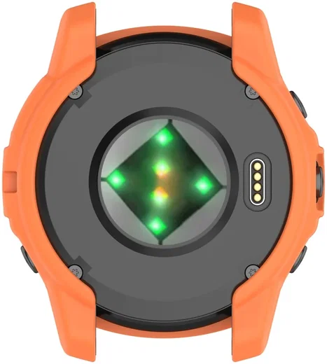 Garmin Fenix 7X (Pro) / Epix Pro 51MM Hoesje TPU Bumper Case Oranje afbeelding 7