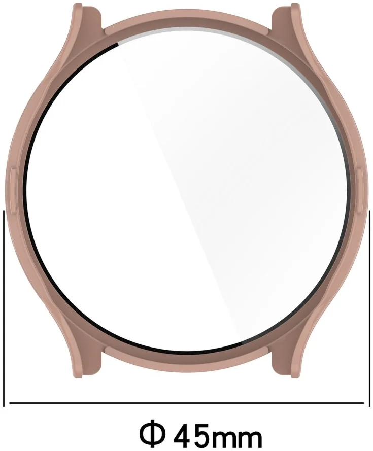 Garmin Venu 3 Hoesje - Bumper met Tempered Glass - Zwart afbeelding 8