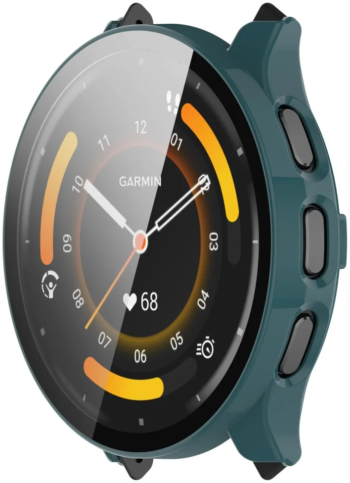 Garmin Venu 3 Hoesje - Bumper met Tempered Glass - Groen afbeelding 6