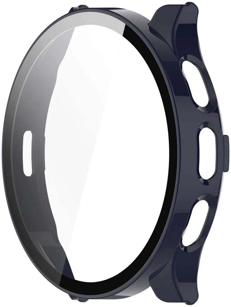 Garmin Venu 3S Hoesje - Bumper met Tempered Glass - Blauw afbeelding 2
