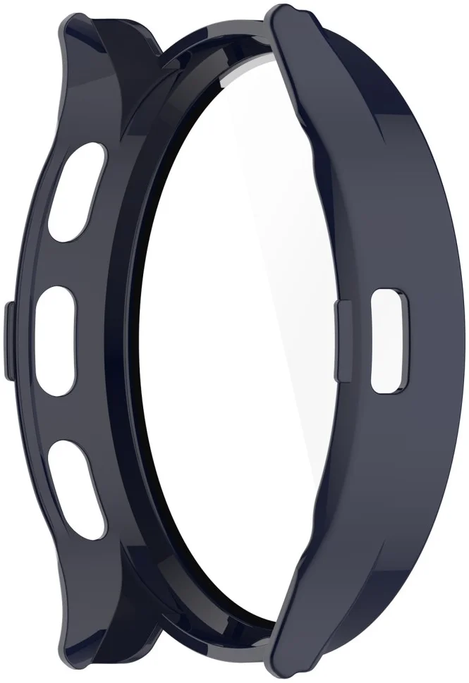 Garmin Venu 3S Hoesje - Bumper met Tempered Glass - Blauw afbeelding 4