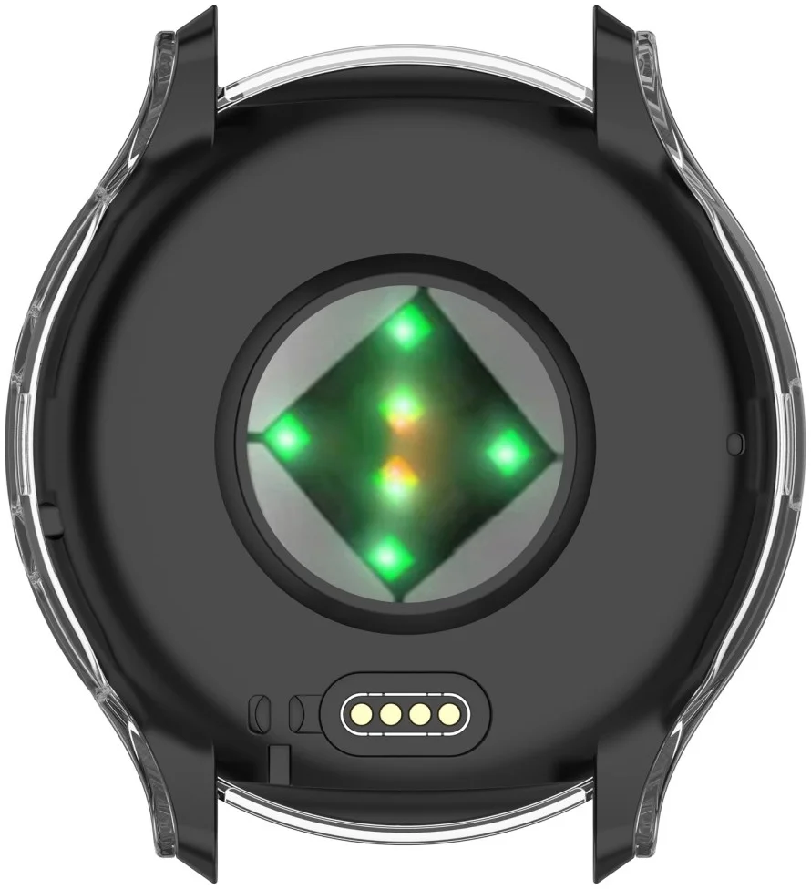 Garmin Venu 3S Hoesje - Bumper met Tempered Glass - Wit afbeelding 5