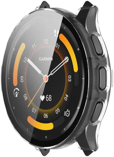 Garmin Venu 3S Hoesje - Bumper met Tempered Glass - Wit afbeelding 6