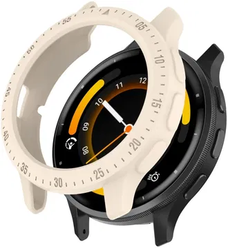 Garmin Venu 3 Hoesje - TPU Bumper Case - Beige