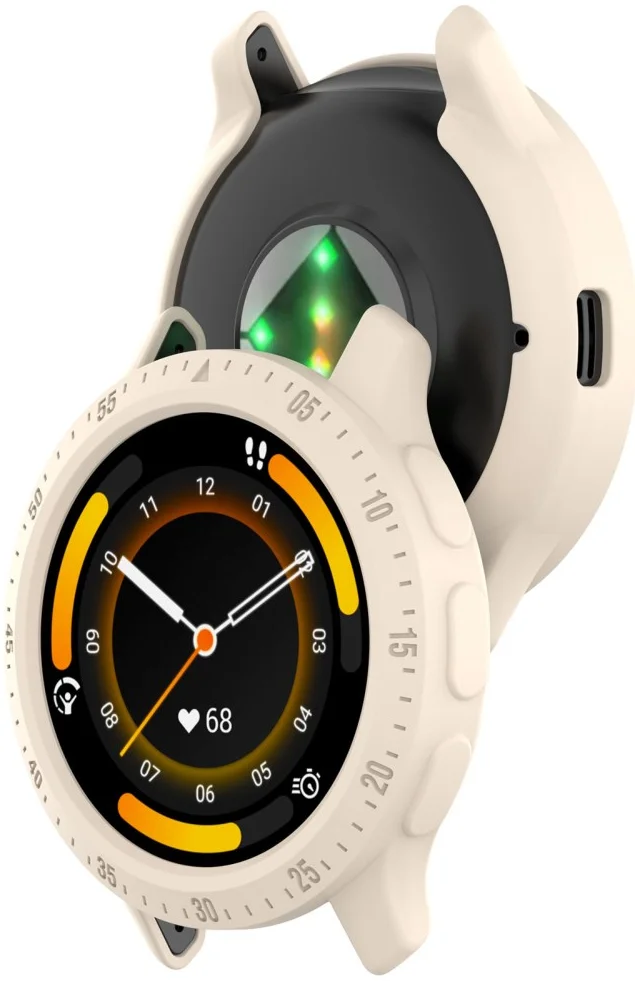 Garmin Venu 3 Hoesje - TPU Bumper Case - Beige afbeelding 5