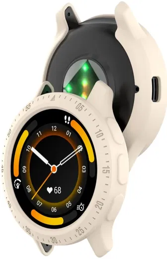 Garmin Venu 3 Hoesje - TPU Bumper Case - Beige afbeelding 5