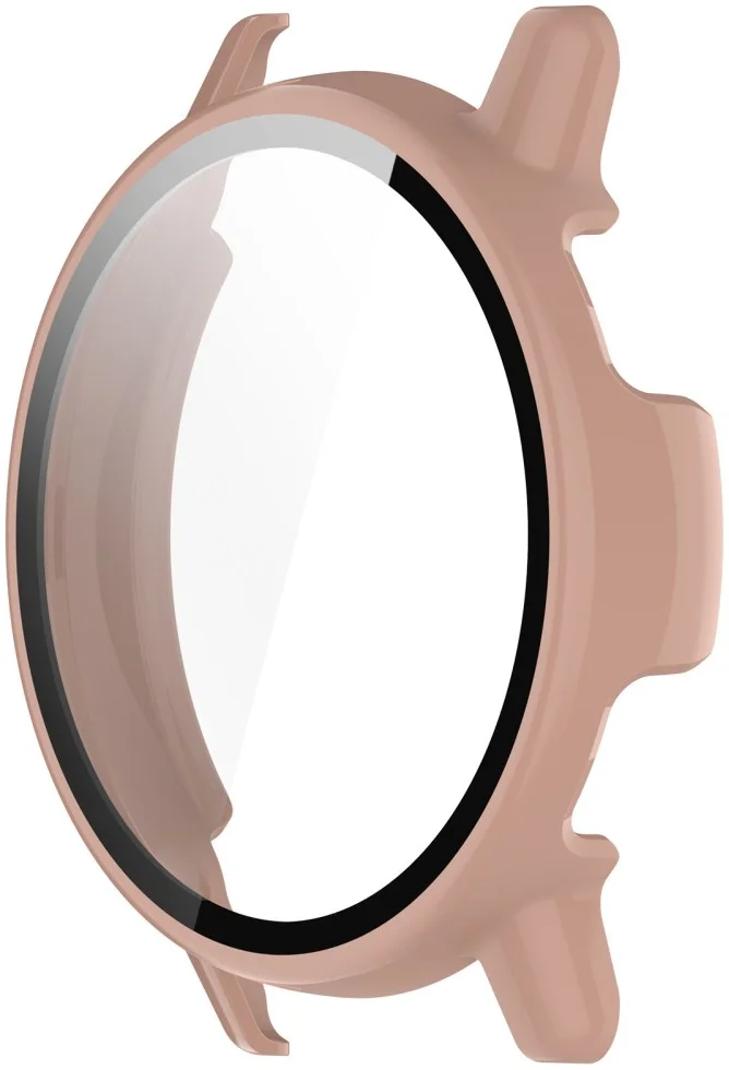 Garmin Vivoactive 5 Hoesje -  Bumper met Tempered Glass -  Roze afbeelding 2