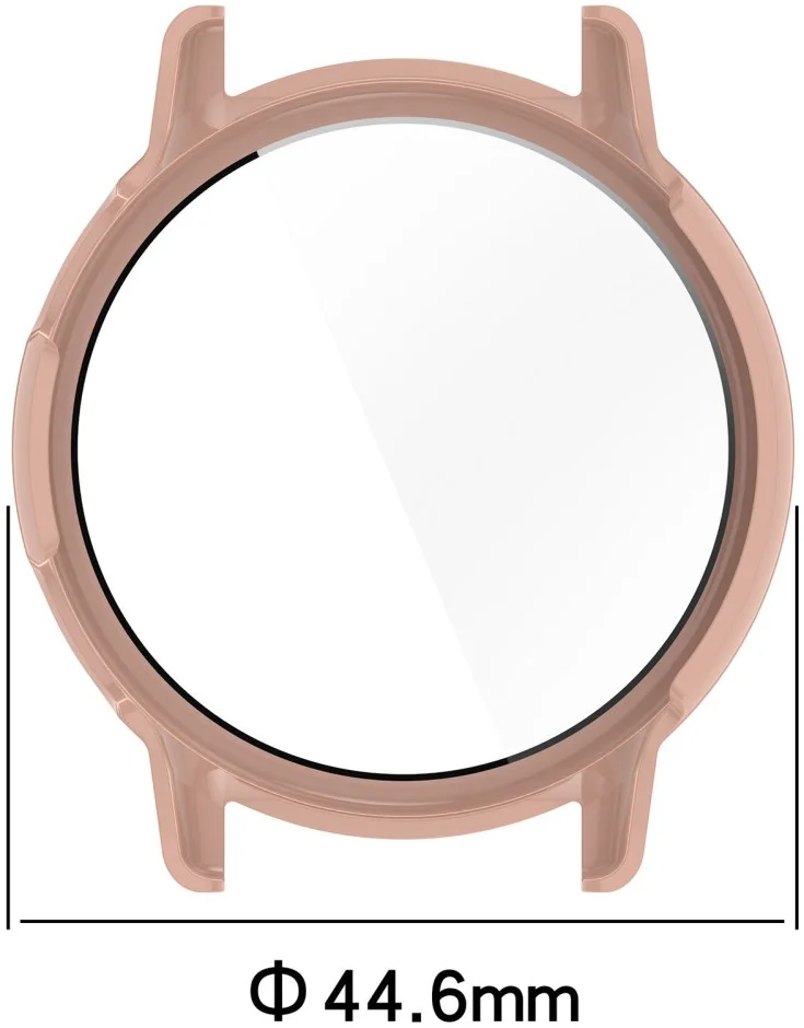 Garmin Vivoactive 5 Hoesje -  Bumper met Tempered Glass -  Roze afbeelding 5