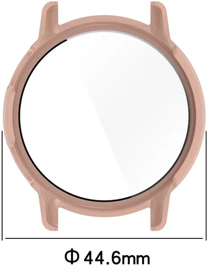 Garmin Vivoactive 5 Hoesje -  Bumper met Tempered Glass -  Roze afbeelding 5