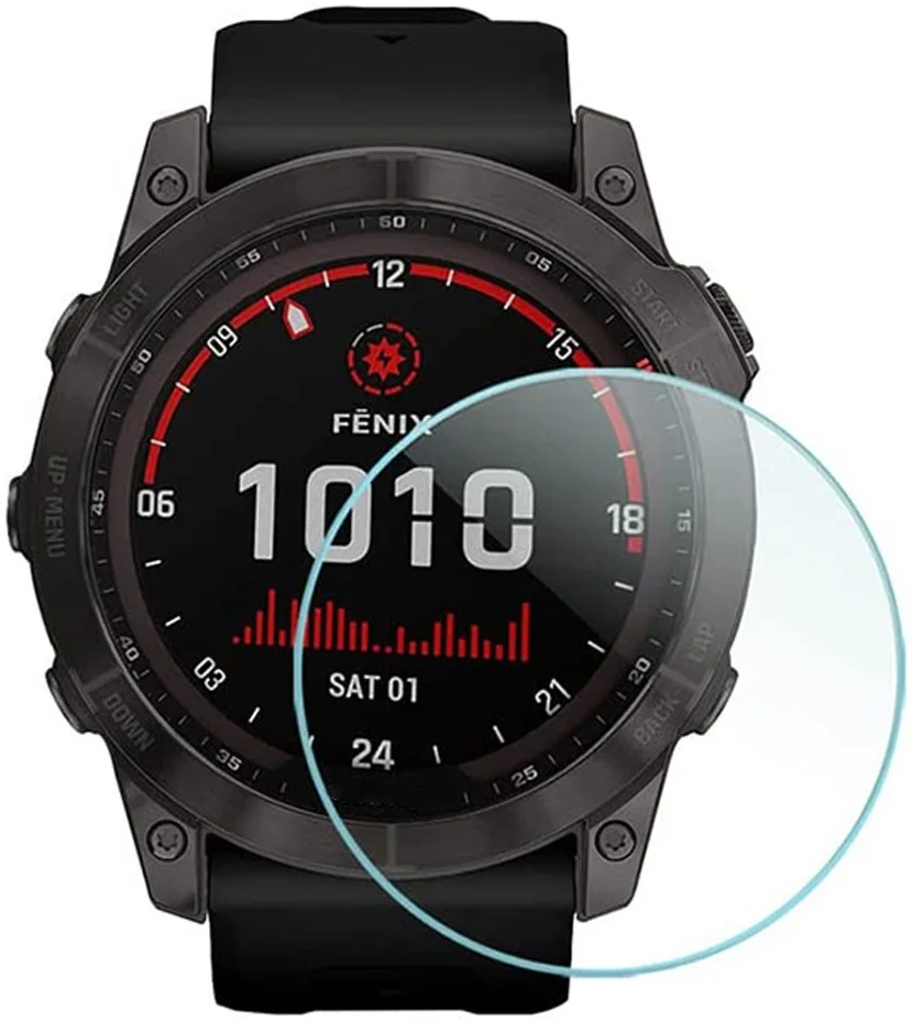 Garmin Fenix 7X Screen Protector 0.3mm Tempered Glass afbeelding 1