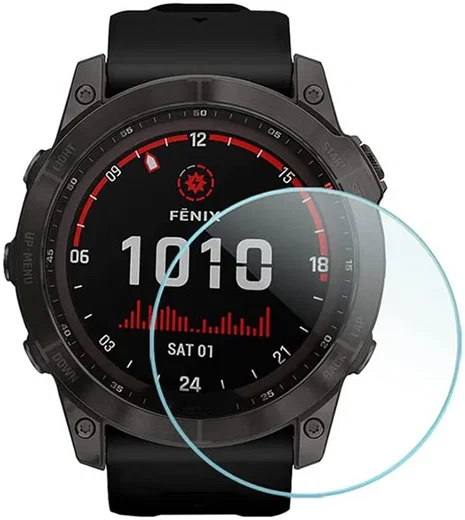 Garmin Fenix 7X Screen Protector 0.3mm Tempered Glass afbeelding 1