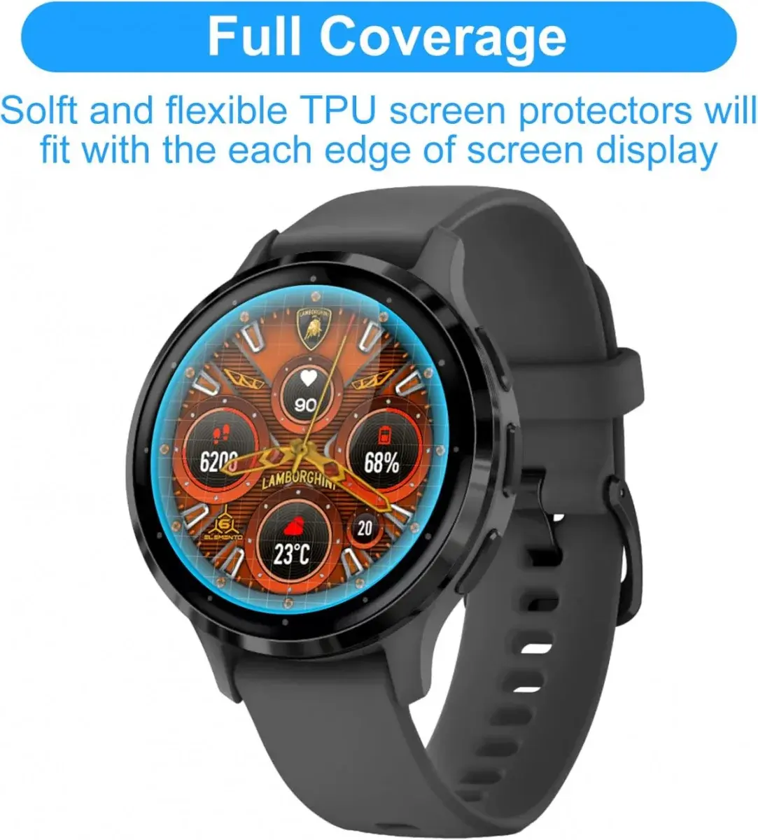 Garmin Venu 3S 41MM Screen Protector - TPU Display Folie afbeelding 3
