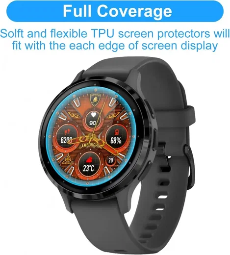 Garmin Venu 3S 41MM Screen Protector - TPU Display Folie afbeelding 3