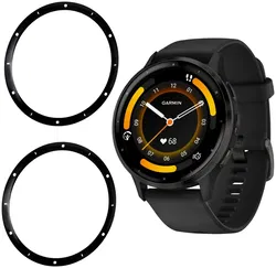 Garmin Venu 3 Screen Protector - PMMA Folie - Zwart (2-Pack) afbeelding
