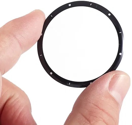 Garmin Venu 3 Screen Protector - PMMA Folie - Zwart (2-Pack) afbeelding 5