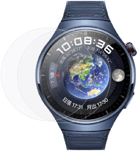 Huawei Watch 4 / Watch 4 Pro Screen Protector TPU Display Folie 2-Pack afbeelding 1