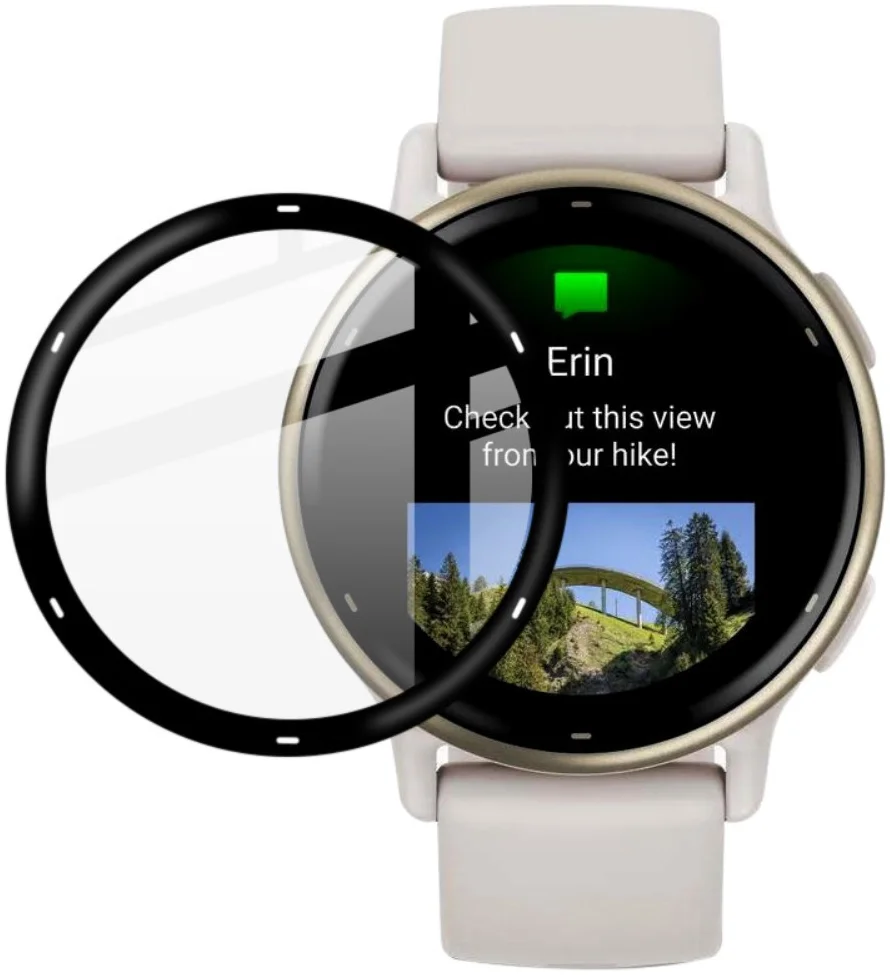 Imak Garmin Vivoactive 5 Screen Protector PMMA Display Folie afbeelding 1