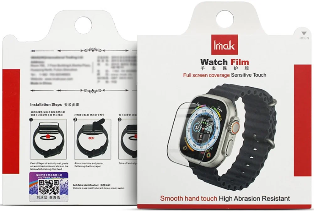 Imak Garmin Vivoactive 5 Screen Protector PMMA Display Folie afbeelding 9