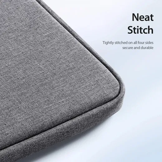 Dux Ducis LBDA MacBook / Laptop Sleeve Hoes 13 - 13.9 Inch Grijs afbeelding 9