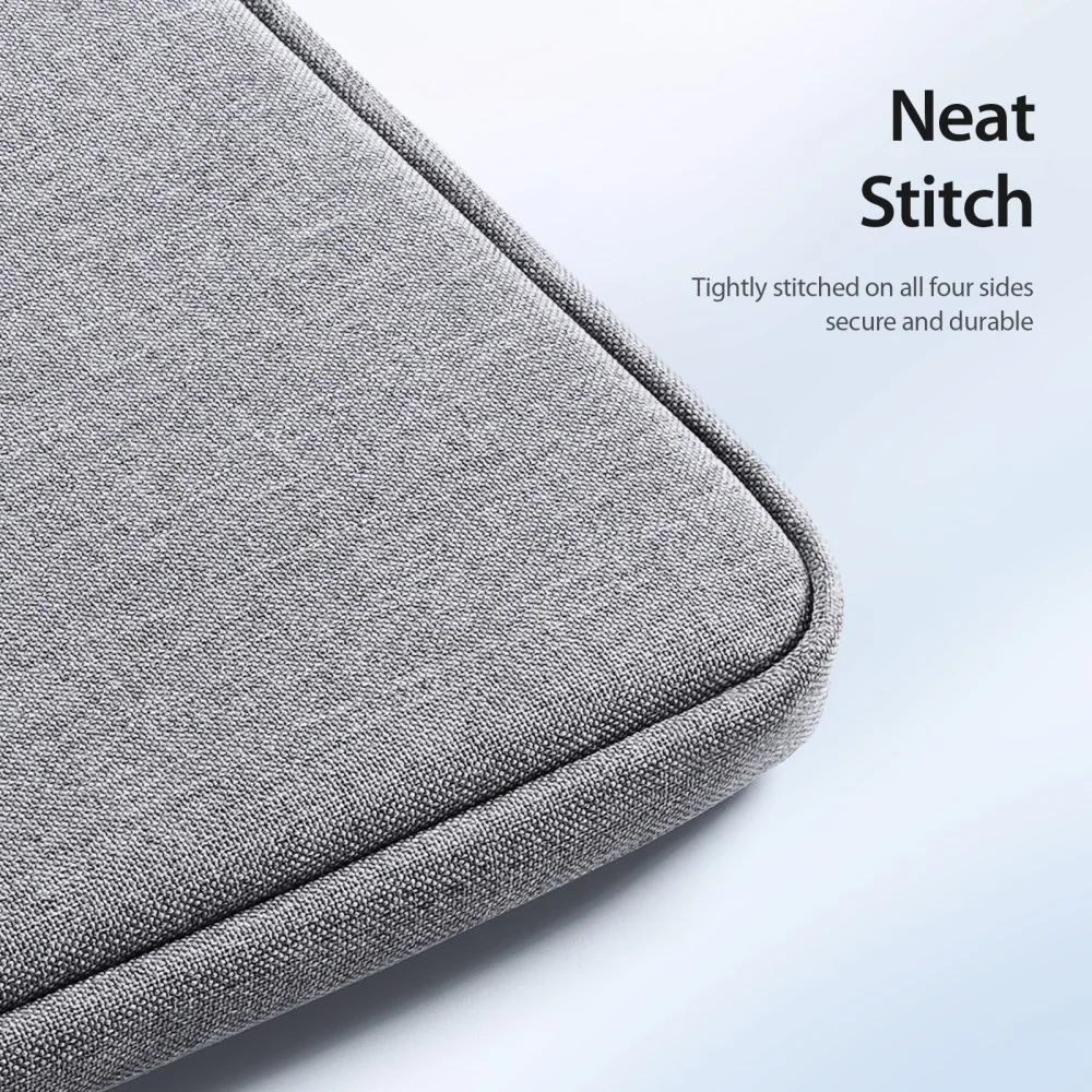 Dux Ducis LBDA MacBook / Laptop Sleeve Hoes 13 - 13.9 Inch Licht Grijs afbeelding 9