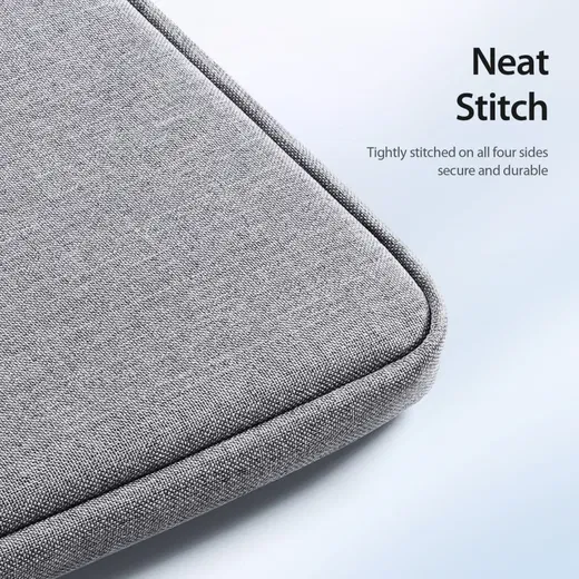 Dux Ducis LBDA MacBook / Laptop Sleeve Hoes 13 - 13.9 Inch Licht Grijs afbeelding 9