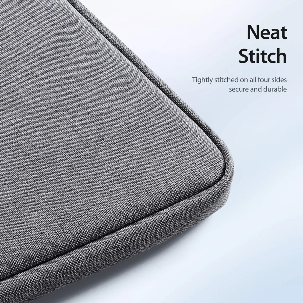 Dux Ducis LBDA MacBook / Laptop Sleeve Hoes 14 - 15.4 Inch Grijs afbeelding 9