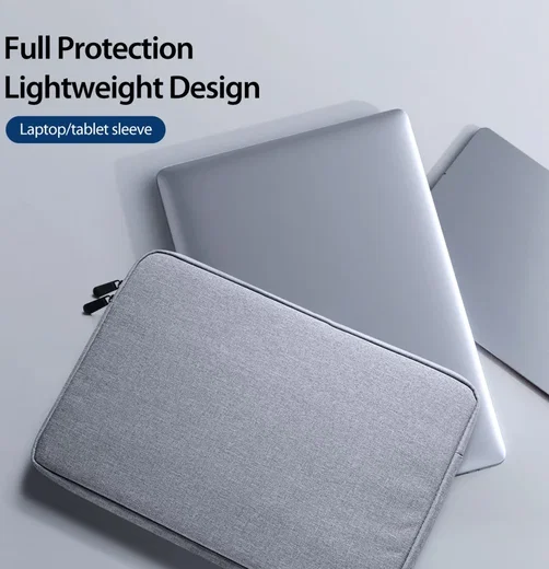 Dux Ducis LBDA MacBook / Laptop Sleeve Hoes 14 - 15.4 Inch Licht Grijs afbeelding 8