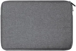 Dux Ducis LBDA MacBook / Laptop Sleeve Hoes 15.5 - 16 Inch Grijs afbeelding