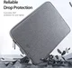 Dux Ducis LBDA MacBook / Laptop Sleeve Hoes 15.5 - 16 Inch Grijs afbeelding 3