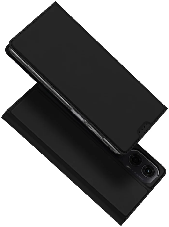 Dux Ducis Skin Pro Motorola Moto G04 / G24 Hoesje Portemonnee Zwart afbeelding 1