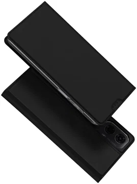 Dux Ducis Skin Pro Motorola Moto G04 / G24 Hoesje Portemonnee Zwart