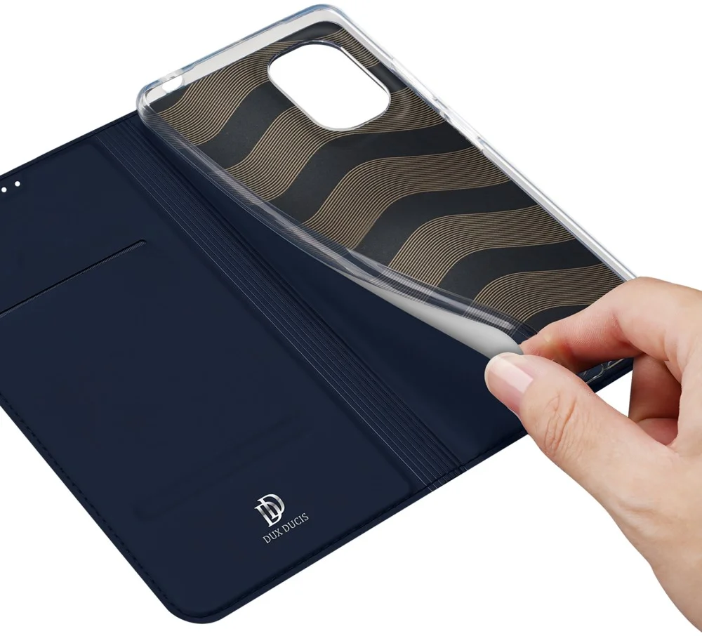 Dux Ducis Skin Pro Motorola Moto G04 / G24 Hoesje Portemonnee Blauw afbeelding 8