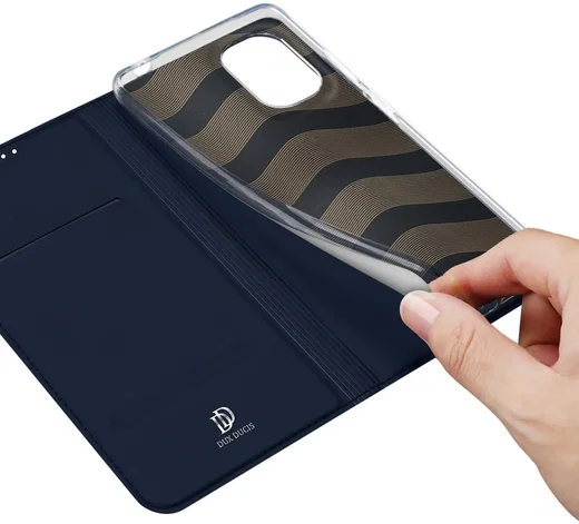 Dux Ducis Skin Pro Motorola Moto G04 / G24 Hoesje Portemonnee Blauw afbeelding 8