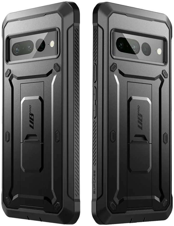 SUPCASE UB Pro Google Pixel 8a Hoesje Full Protect Kickstand Zwart afbeelding 2