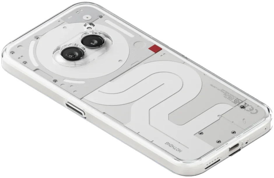 Origineel Nothing Phone (2a) / (2a) Plus Hoesje Clear Hard Cover Transparant afbeelding 3