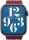 ZAGG Gear4 - Apple Watch Bandje - 49MM/55MM/44MM/42MM - Gevlochten Nylon - Rood afbeelding 2