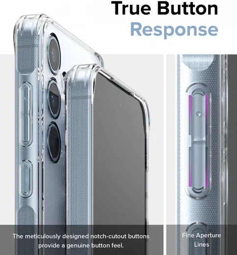 Ringke Fusion Samsung Galaxy A35 Hoesje Back Cover Transparant afbeelding 10