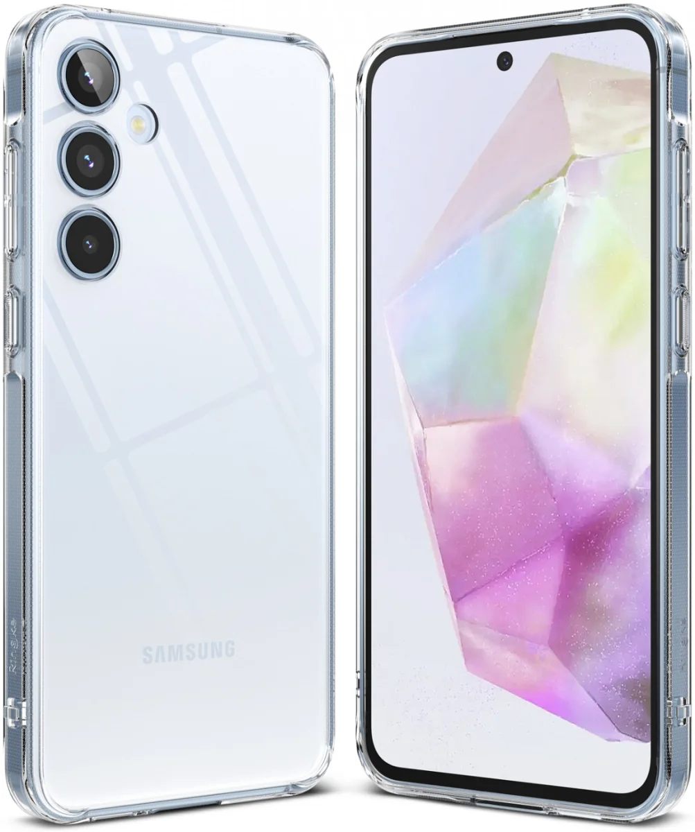 Ringke Fusion Samsung Galaxy A35 Hoesje Back Cover Transparant afbeelding 12