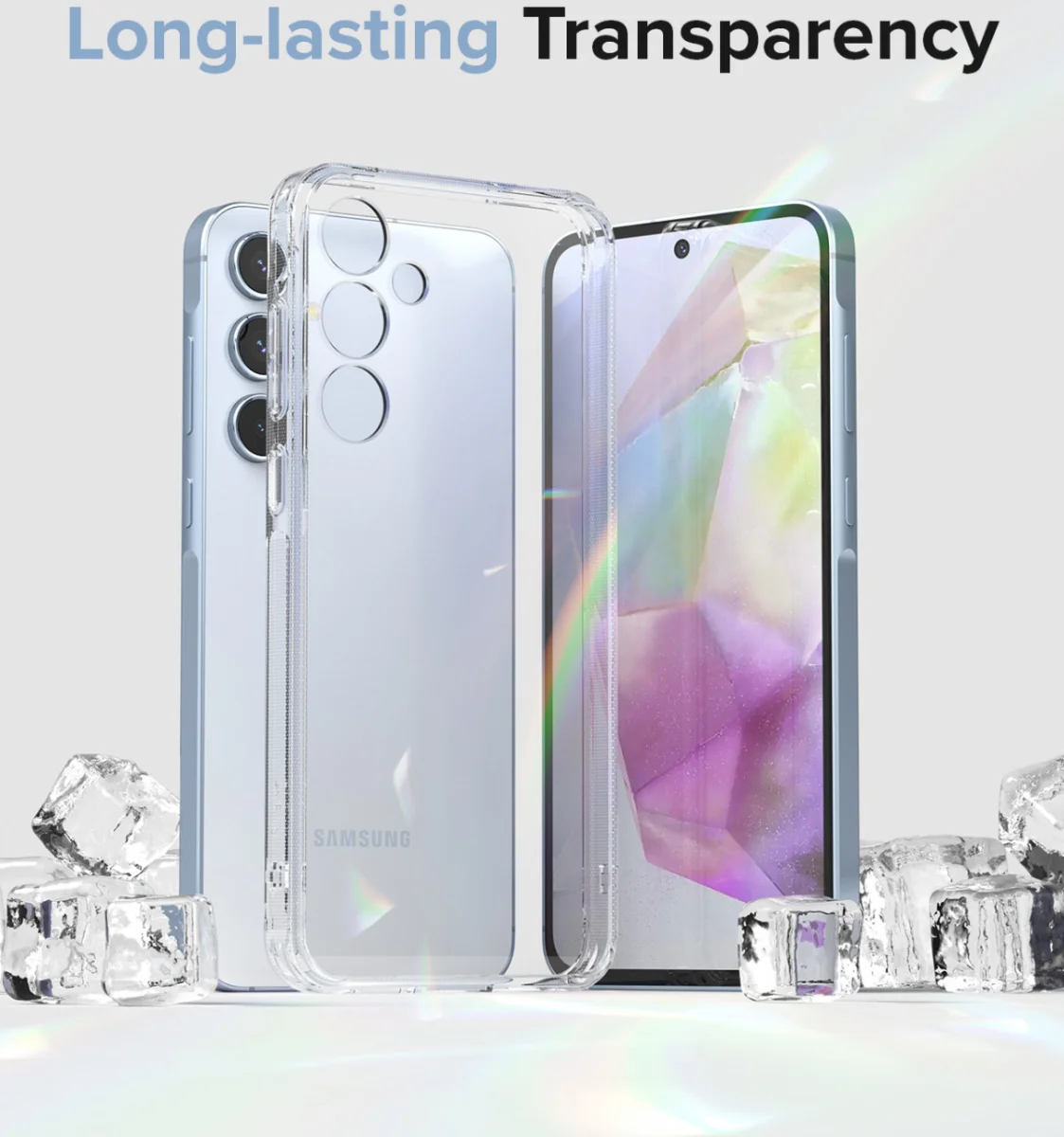 Ringke Fusion Samsung Galaxy A35 Hoesje Back Cover Transparant afbeelding 4