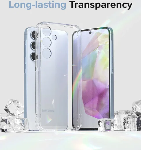 Ringke Fusion Samsung Galaxy A35 Hoesje Back Cover Transparant afbeelding 4