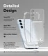 Ringke Fusion Card Samsung Galaxy A35 Hoesje Kaarthouder Transparant afbeelding 8