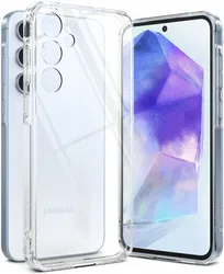 Ringke Fusion Samsung Galaxy A55 Hoesje Back Cover Transparant afbeelding