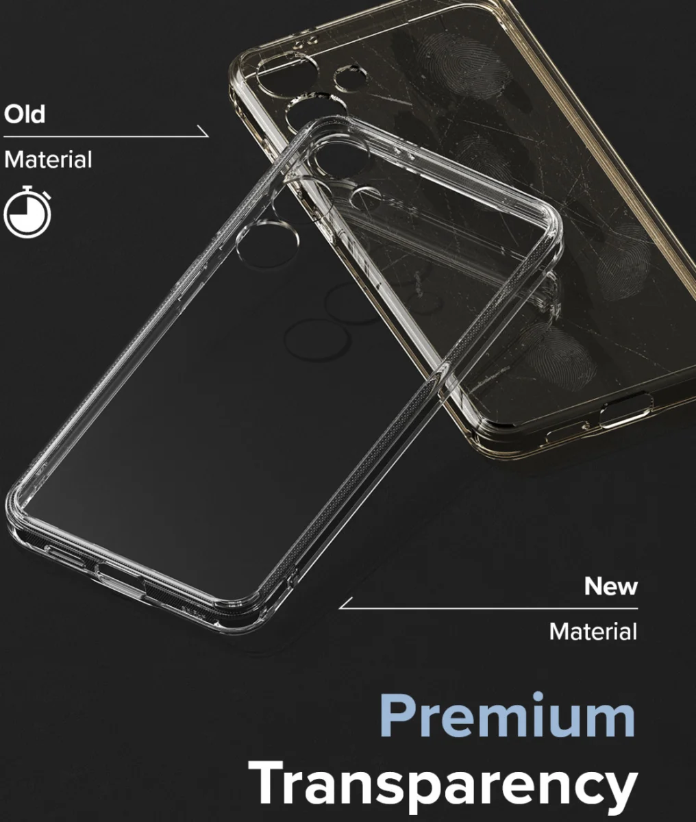 Ringke Fusion Samsung Galaxy A55 Hoesje Back Cover Transparant afbeelding 5